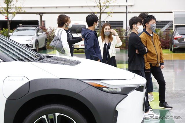 トヨタ bZ4X(レスポンス読者限定EV・PHEV試乗会)