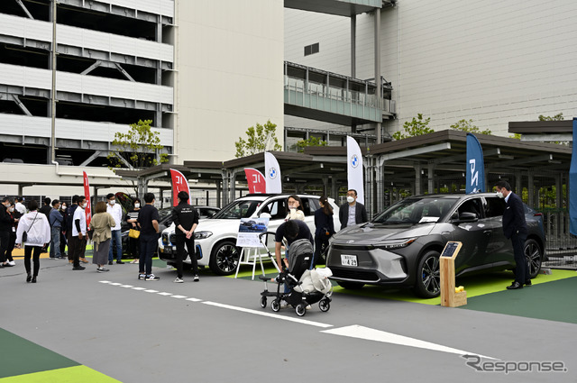トヨタ bZ4X(レスポンス読者限定EV・PHEV試乗会)
