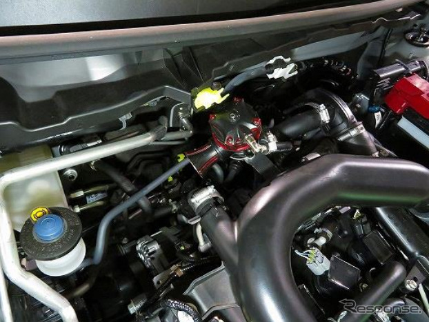 スーパーサウンド ブローオフバルブ BR（リリースタイプ）：トヨタ ライズ装着例