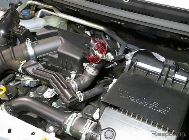 スーパーサウンド ブローオフバルブ BR（リターンタイプ）：ダイハツ タフト装着例