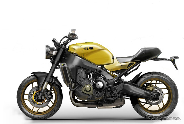 ヤマハ XSR900 のデザインスケッチ