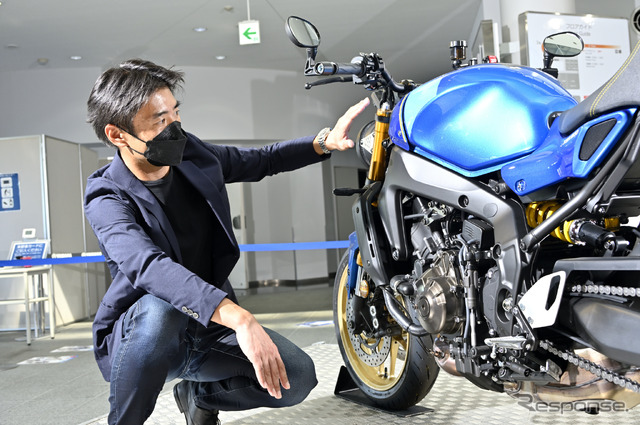 XSR900のデザインを担当したGKダイナミックス 木下省吾氏