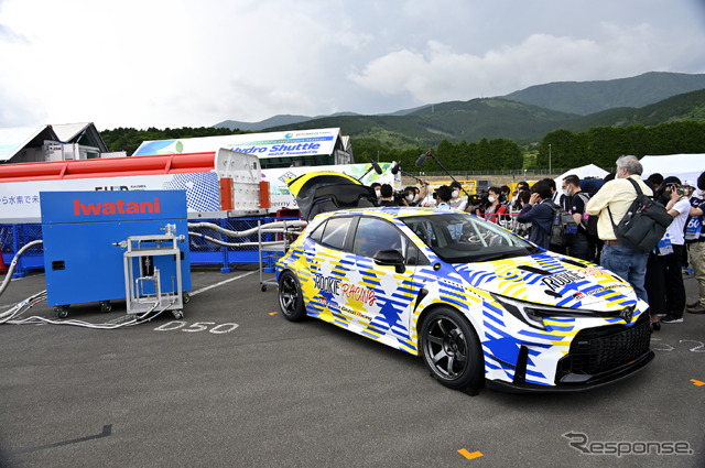 トヨタGAZOOレーシング・ルーキーレーシング・水素カローラ