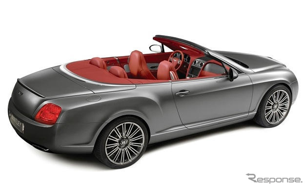 ベントレー コンチネンタル GTC Speed 発表…最高速322km/h