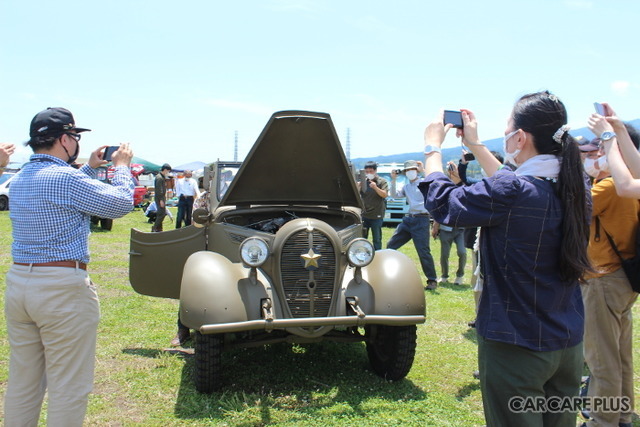 ミリタリー車や骨董四駆、幻のくろがね四起など、マニアックな200台が大集合！…兎島ミーティング［フォトレポート］