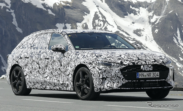 アウディ A4アバント 次期型プロトタイプ (スクープ写真)