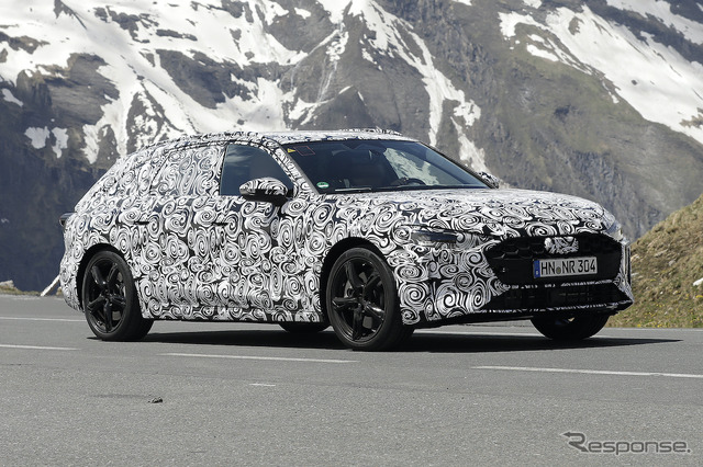 アウディ A4アバント 次期型プロトタイプ (スクープ写真)