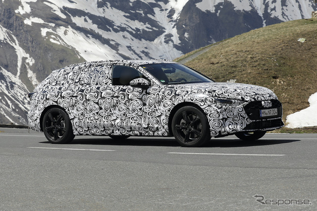 アウディ A4アバント 次期型プロトタイプ (スクープ写真)