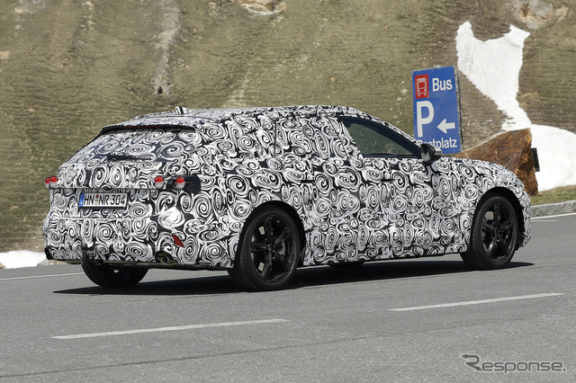 アウディ A4アバント 次期型プロトタイプ (スクープ写真)