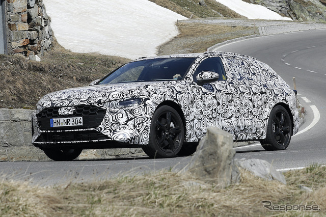 アウディ A4アバント 次期型プロトタイプ (スクープ写真)