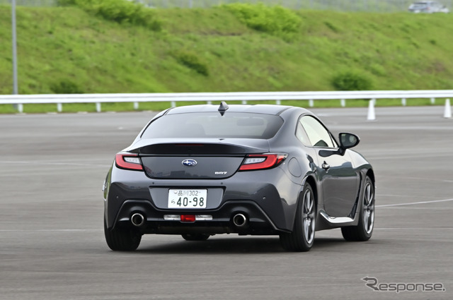 カーボンニュートラル燃料比較試乗会:スバルBRZ