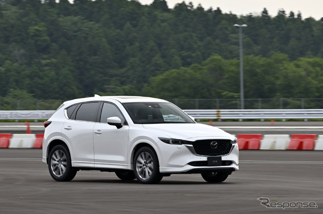 カーボンニュートラル燃料比較試乗会:マツダCX-5