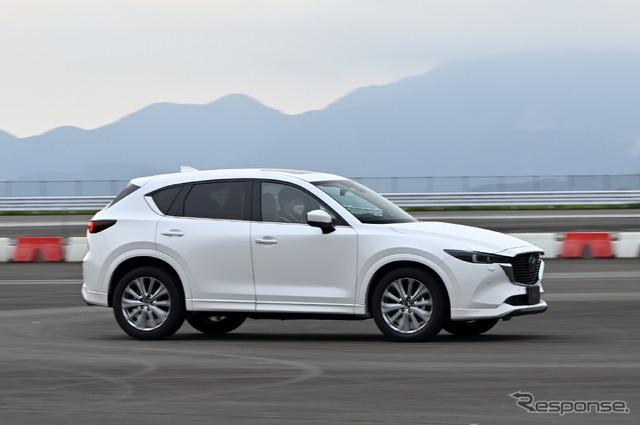 カーボンニュートラル燃料比較試乗会:マツダCX-5