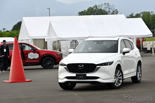 カーボンニュートラル燃料比較試乗会:マツダCX-5