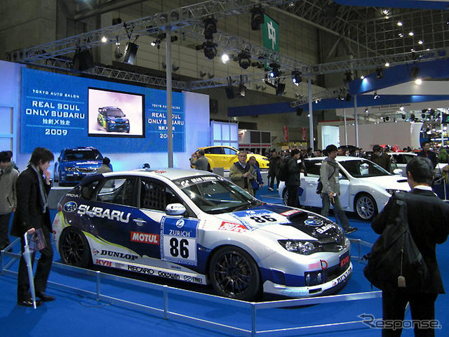 【東京オートサロン09】スバルが インプレッサWRX STI のコンセプトカーなど出品
