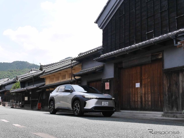 見事に卯建(うだつ)の上がった街並み