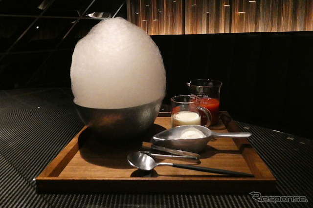 INTERSECT BY LEXUSの期間限定かき氷「Cotton Ice」