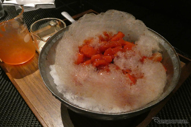 INTERSECT BY LEXUSの期間限定かき氷「Cotton Ice」