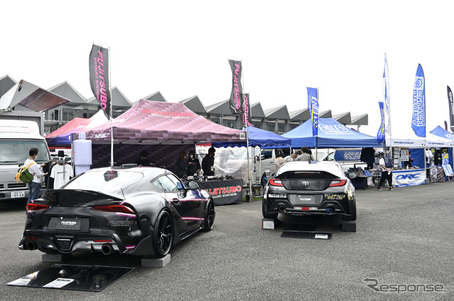 NAPAC加盟メーカーの展示