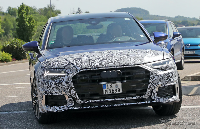 アウディ A6 Sライン 改良新型プロトタイプ(スクープ写真)