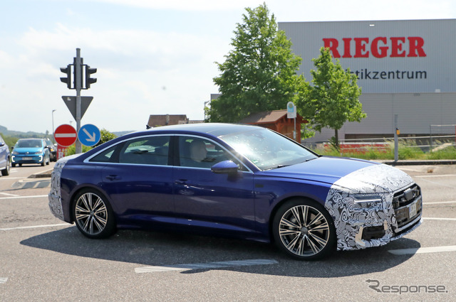 アウディ A6 Sライン 改良新型プロトタイプ(スクープ写真)