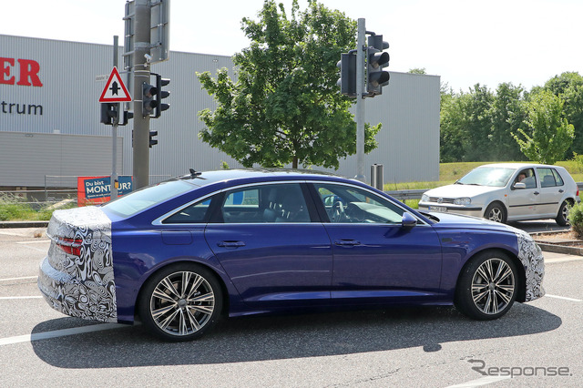 アウディ A6 Sライン 改良新型プロトタイプ(スクープ写真)