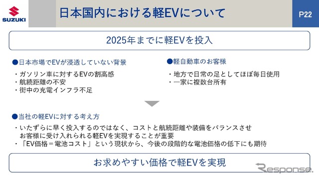 スズキらしい軽EVで勝負する…スズキ 取締役専務役員 長尾正彦氏［インタビュー］