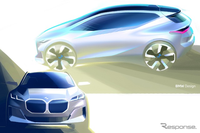 BMW 2シリーズアクティブツアラー デザインスケッチ