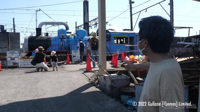 きかんしゃトーマス号(大井川鐵道・新金谷駅)