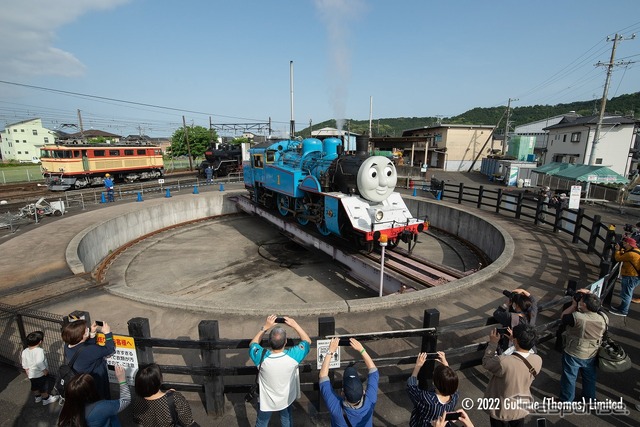 きかんしゃトーマス号(大井川鐵道・新金谷駅)