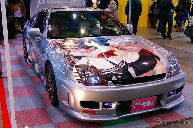 【東京オートサロン09】カスタマイズカーの歴史に「痛車」も加わる