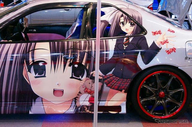 【東京オートサロン09】カスタマイズカーの歴史に「痛車」も加わる