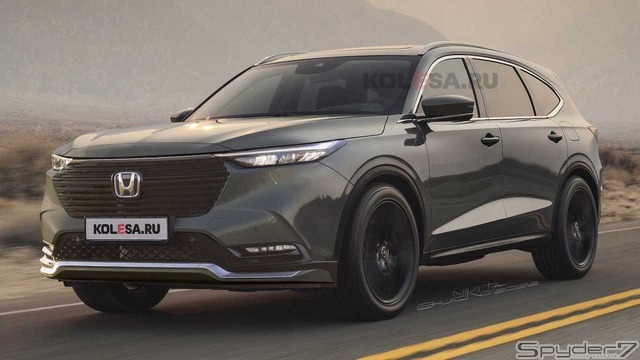 ホンダ パイロット 次期型 予想CG