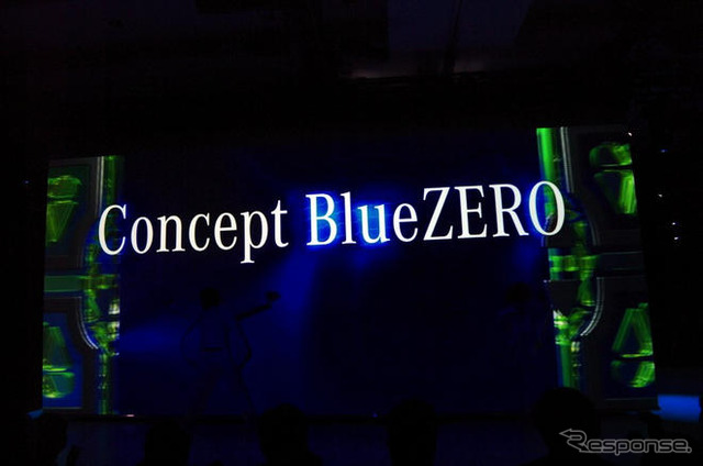 【デトロイトモーターショー09】メルセデスのEV/FCVコンセプト「BlueZERO」