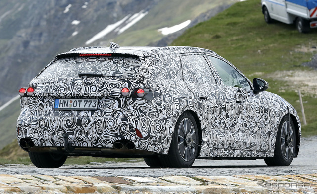 アウディ S4アバント 次期型プロトタイプ(スクープ写真)