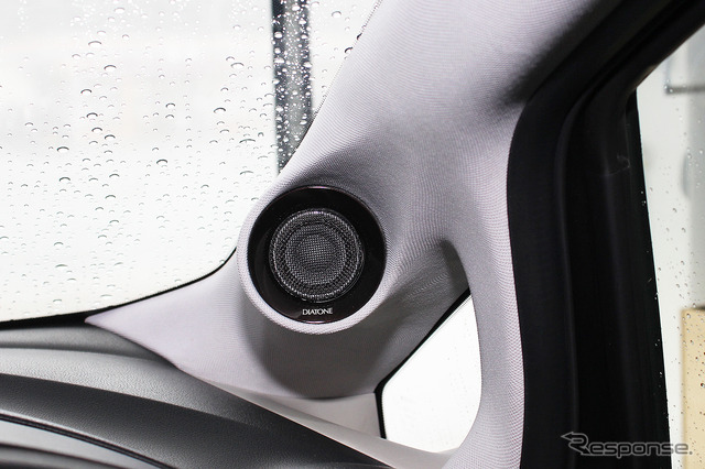 高度な「DSP」を内蔵したメインユニットを搭載したオーディオカーの一例(製作ショップ:M.E.I.<広島県>)。