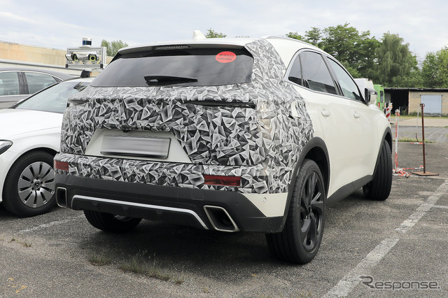 DS 7 クロスバック 改良新型プロトタイプ(スクープ写真)