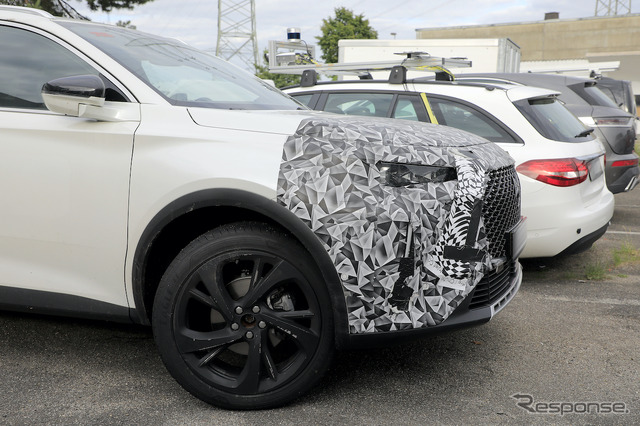 DS 7 クロスバック 改良新型プロトタイプ(スクープ写真)