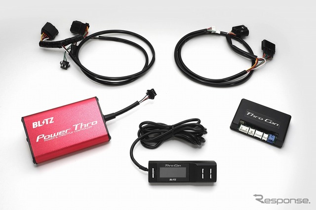商品イメージ:パワーユニット、スロコンユニット、コントローラー、車種別専用ハーネス
