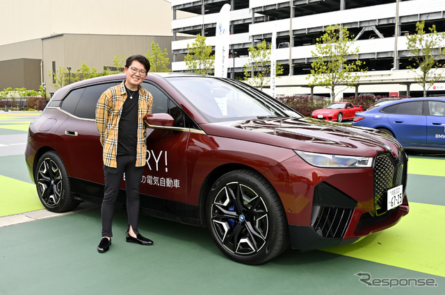 有明ガーデン(東京都江東区)にて開催した「レスポンス読者限定EV・PHEV試乗会」