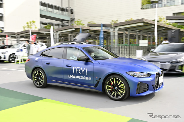 BMW i4(レスポンス読者限定EV・PHEV試乗会)