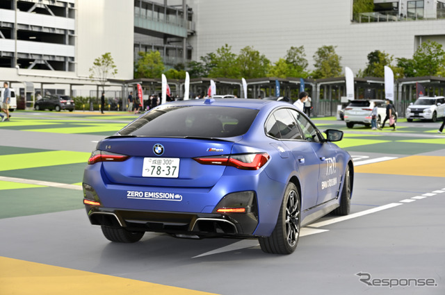 BMW i4(レスポンス読者限定EV・PHEV試乗会)