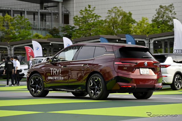 BMW iX(レスポンス読者限定EV・PHEV試乗会)