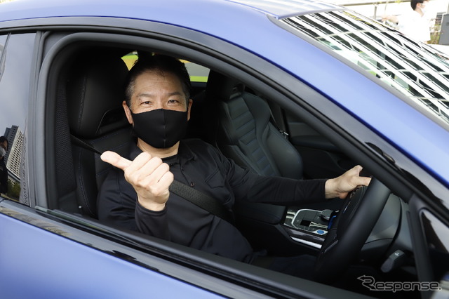 有明ガーデン(東京都江東区)にて開催した「レスポンス読者限定EV・PHEV試乗会」