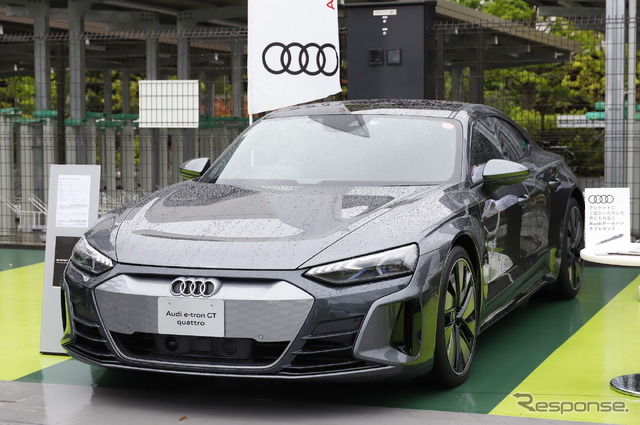 アウディ e-tron GT(レスポンス読者限定EV・PHEV試乗会)