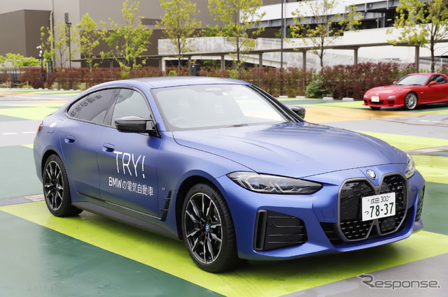 BMW i4(レスポンス読者限定EV・PHEV試乗会)