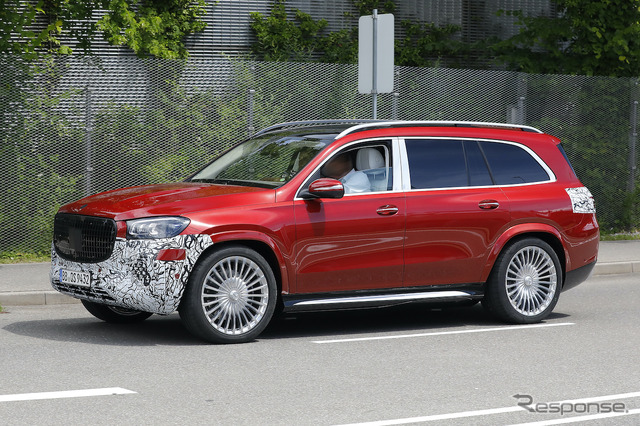 メルセデス マイバッハ GLS 改良新型プロトタイプ(スクープ写真)