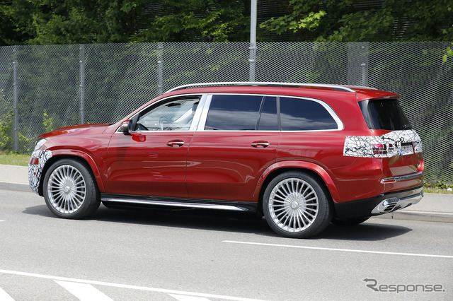 メルセデス マイバッハ GLS 改良新型プロトタイプ(スクープ写真)