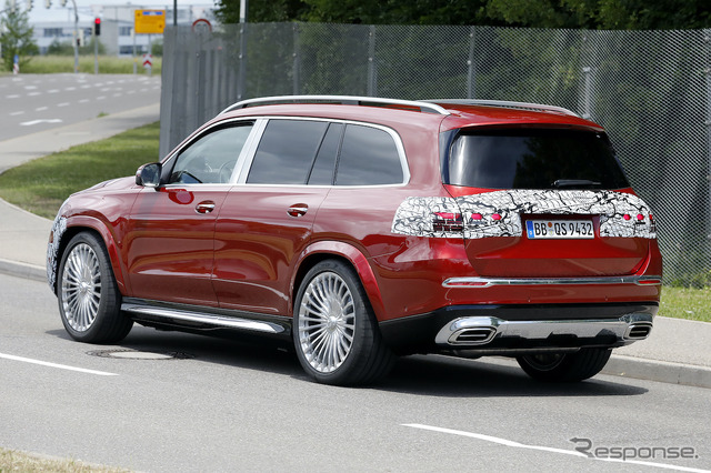 メルセデス マイバッハ GLS 改良新型プロトタイプ(スクープ写真)