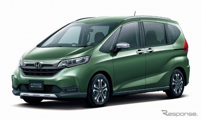 ホンダ フリード ハイブリッド CROSSTAR (FF)(シルバーミストグリーン・メタリック)